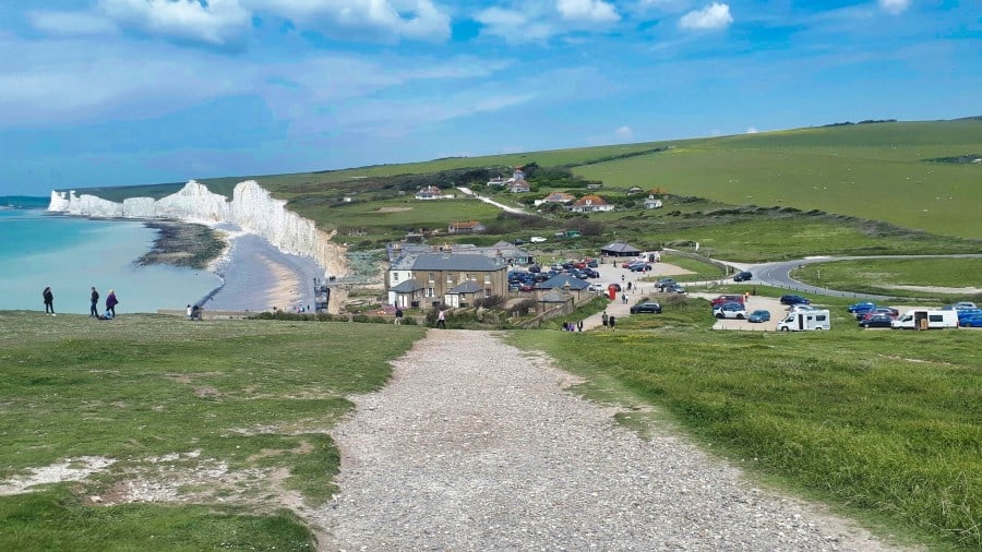 Birling Gap and cliffs