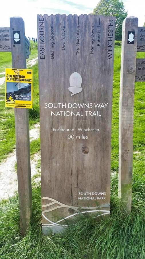 start of the South Downs Way