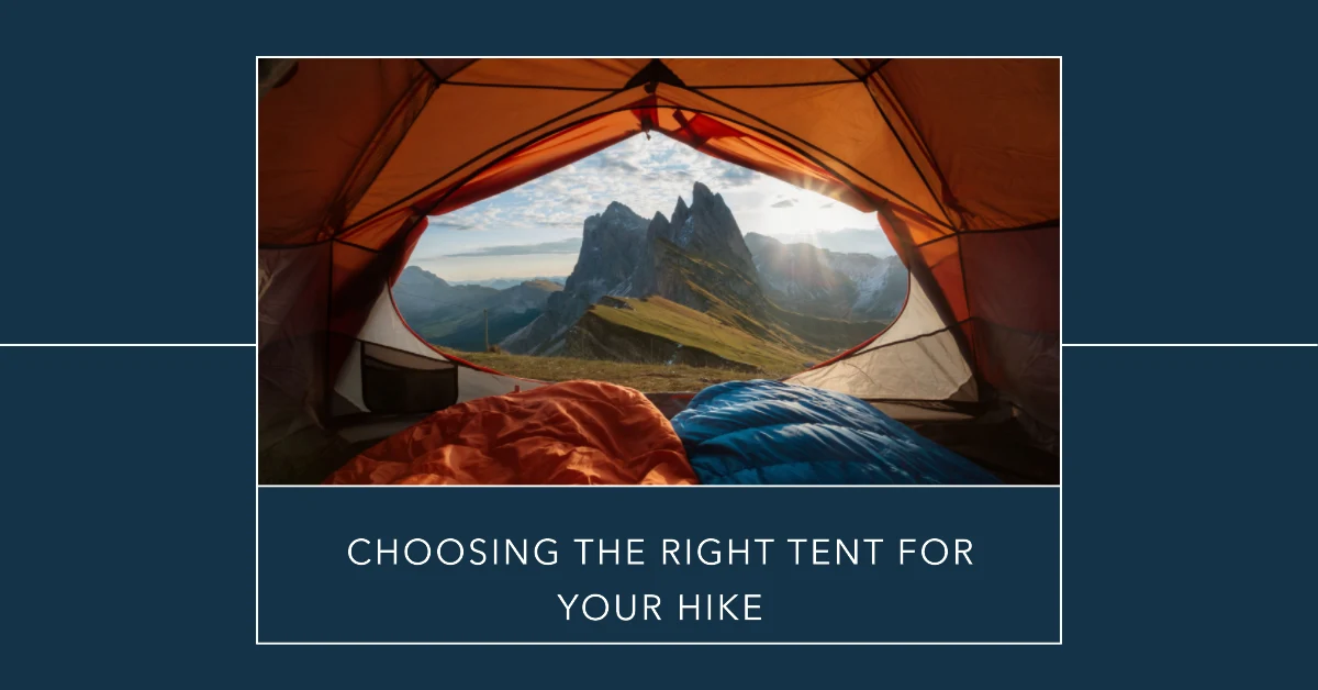 choosing a tent