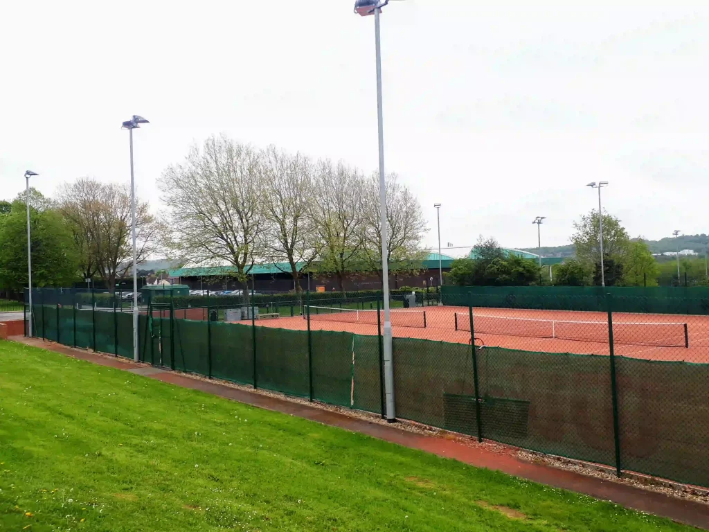 Tennis courts at Tonbridge School