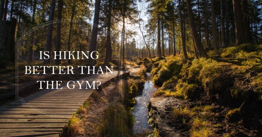 is hiking better than the gym