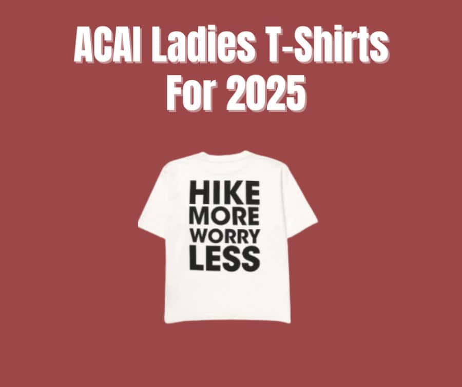 ACAI ladies t-shirts 2025