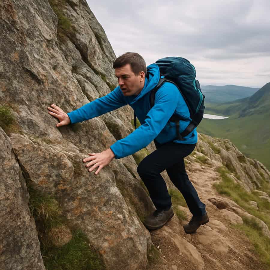 scrambling