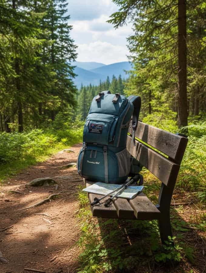 MOUNTAINTOP 40L Hiking Backpack