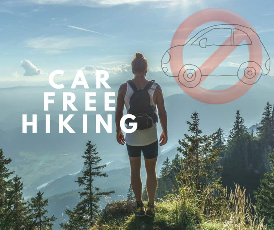 car free hiking