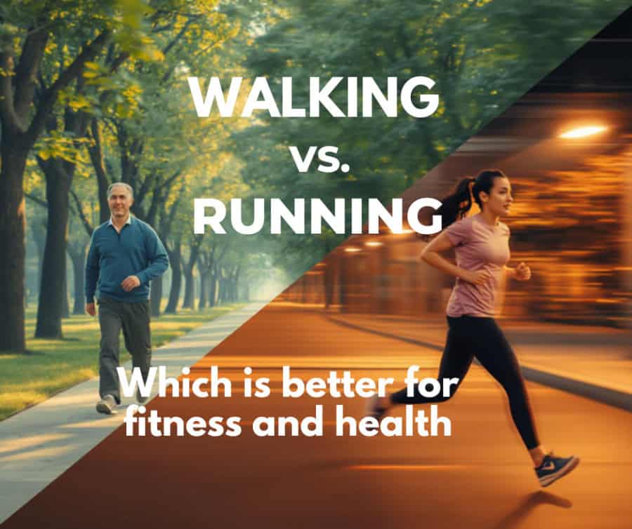 walking vs running
