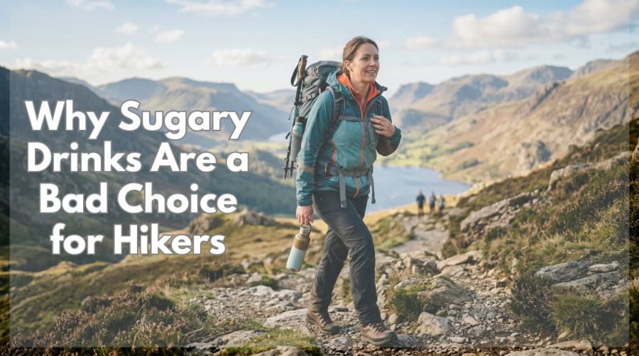 sugary drinks are bad for hiking