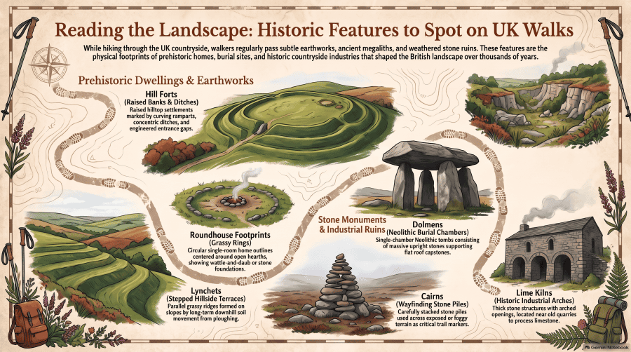 historic landmarks hiking